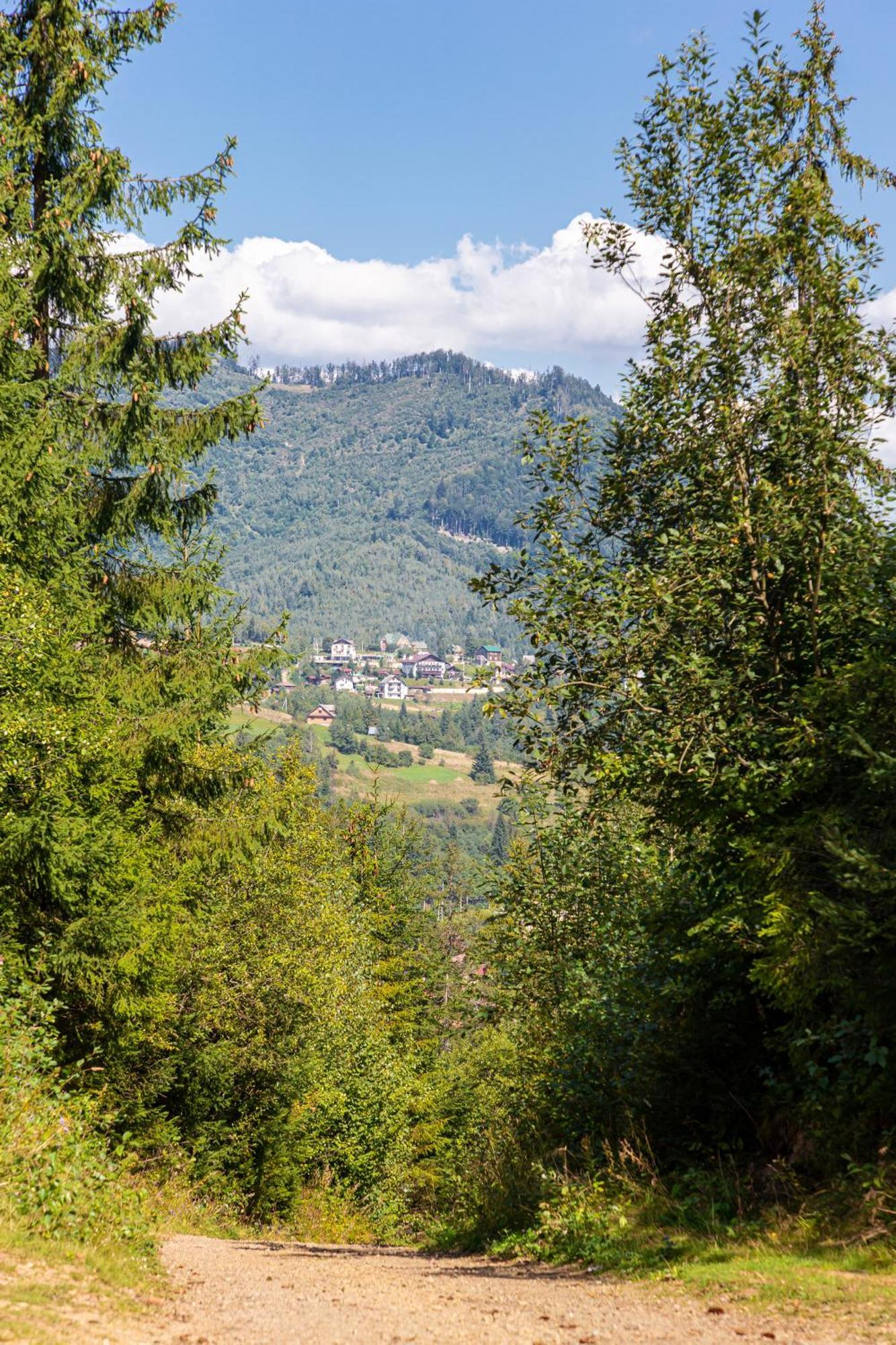 Hotel Lisoviy Zatyshok, Z Vidkrutum Litnim Baseynom à Slavsko Extérieur photo